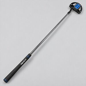 Top Flite Junior Mallet Putter Right Handed Black Blue Golf Club